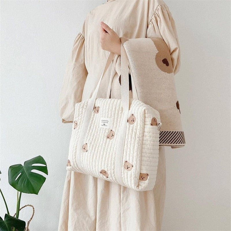 Cotton Diaper Handbag