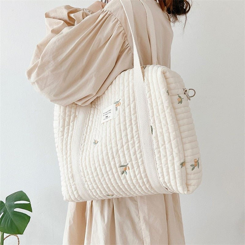 Cotton Diaper Handbag
